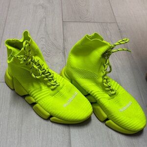 Balenciaga Neon Green Women's Shoes